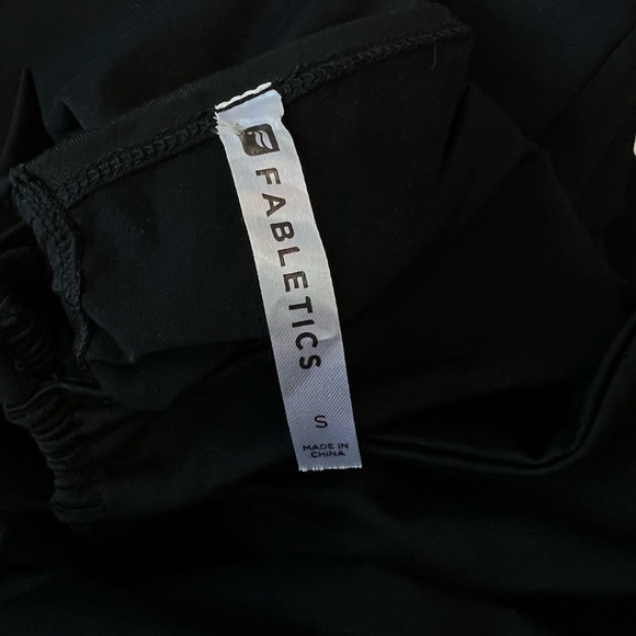 Fabletics Black Bailey Ruched Strappy Criss Cross Back Active Bodycon Dress - Picture 5 of 8